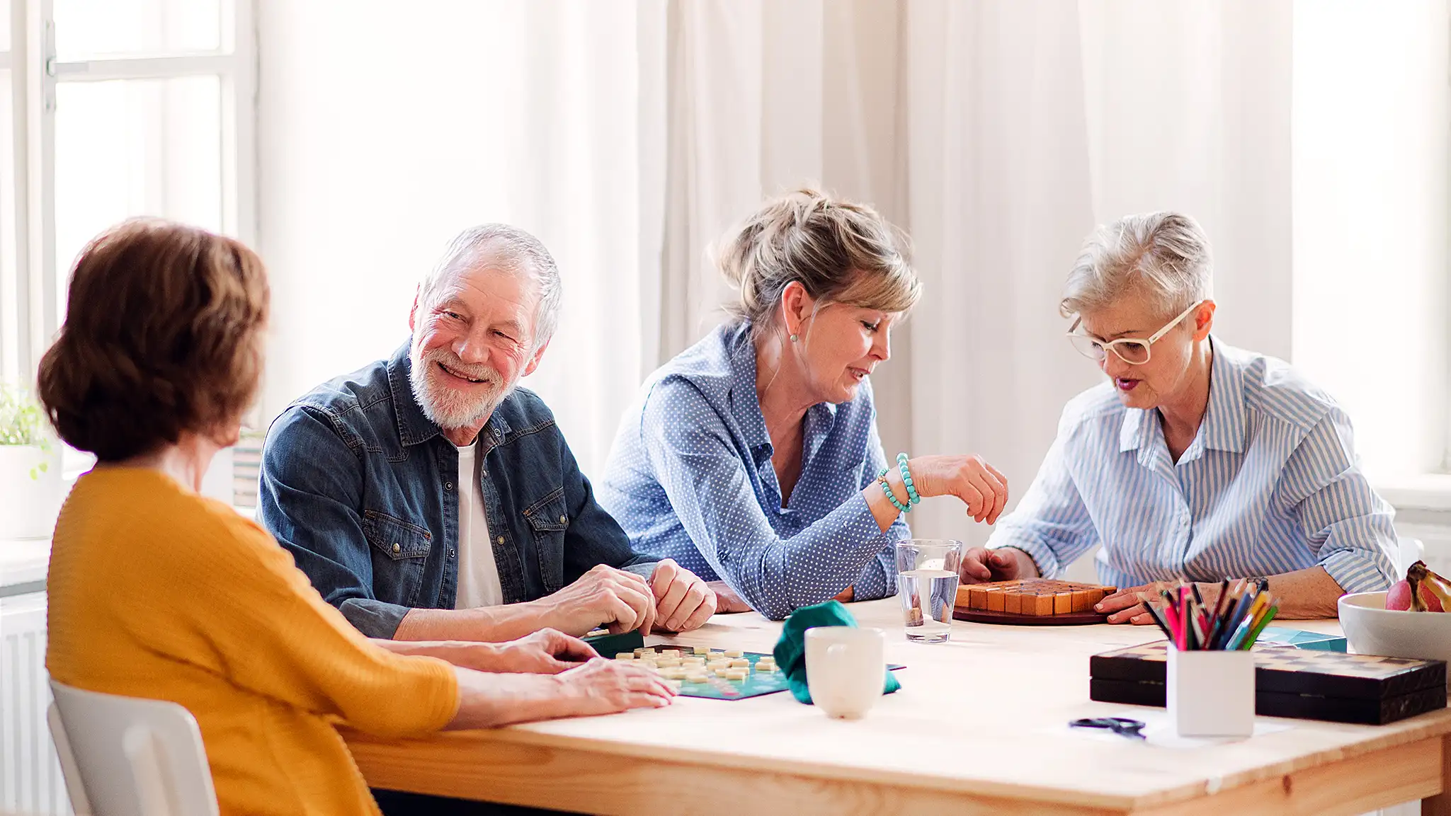 friends playing a game